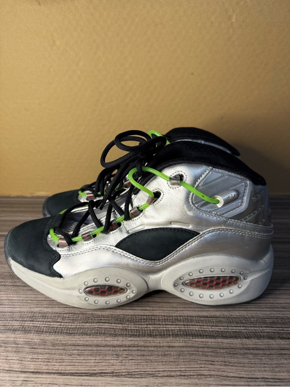 Reebok Minions Gru’s Lab Allen iverson shoes collab.